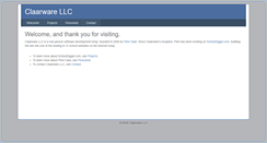 Desktop Screenshot of claarware.com